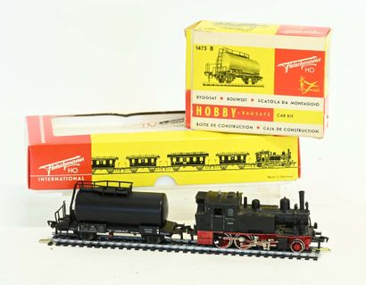 FLEISCHMANN Ho locomotive vapeur 0-4-2 type...