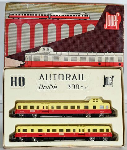 JOUEF, Ho, autorail unifié, état proche du...