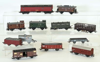 JOUEF, RC, ELECTROTREN, Ho; 12 wagons, à...