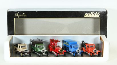 SOLIDO set of 5 Citroën C4 commerciales in...