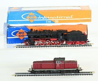 ROCO Ho, 2 locomotives, operation to be reviewed,...
