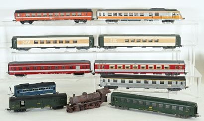 LIMA, JOUEF, GéGé, 10 wagons, en l'état:
...
