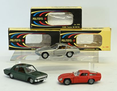 POLITOYS M series, 3 vehicles in 1/43rd near...