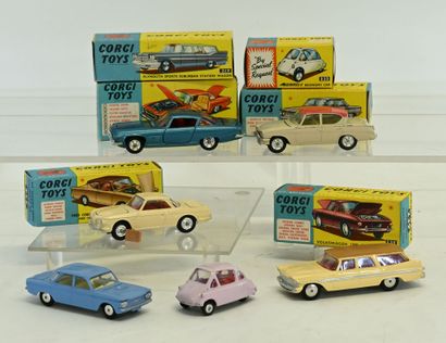 CORGI, 6 vehicles in near new condition in...