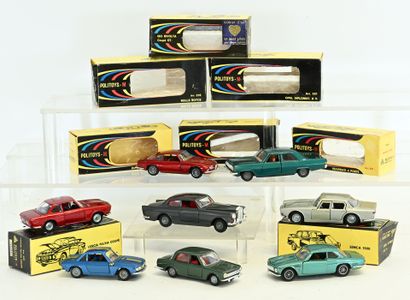 POLITOYS M series, 8 vehicles in 1/43rd near...