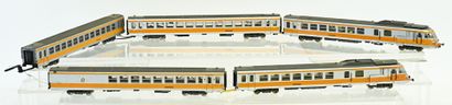 JOUEF, Ho, complete train set completely...