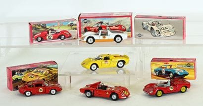 MERCURY 5 racing cars in 1:43 scale, near-new...