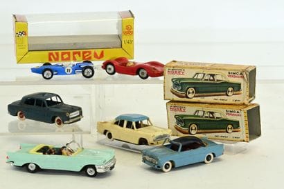 NOREV , 5 vehicles in the state:
 - Simca...