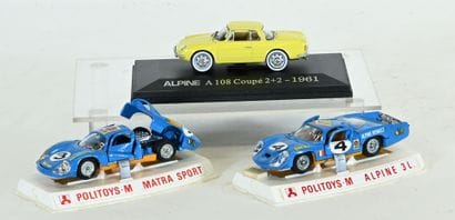 POLITOYS and Universal Hobbie, 3 cars in...