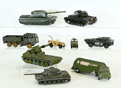 DINKY TOYS, SOLIDO, JOUSTRA, MATCHBOX, CORGI,...