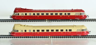 ELECTROTREN, two Renault ABJ3 railcars, near...