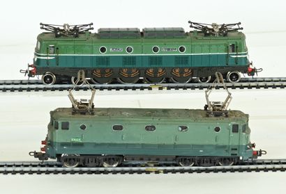 LIMA, JOUEF Ho, two electric locomotives,...