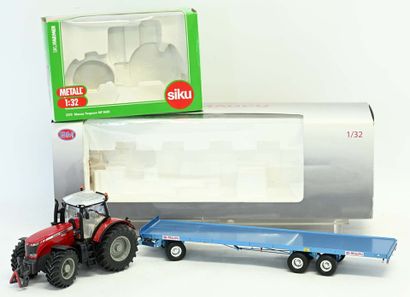SIKU, REPLICAGRI 1/32 scale, 2 metal and...