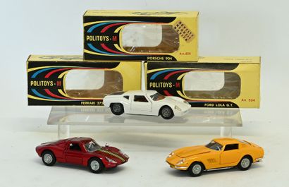 POLITOYS M series, 3 vehicles in 1/43rd near...