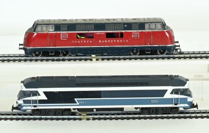 MÄRKLIN, JOUEF Ho, two diesel engines, validated...