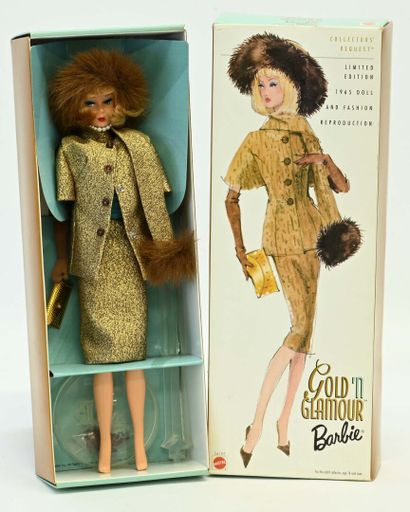 Mattel, Barbie, réédition limitée d'une poupée...