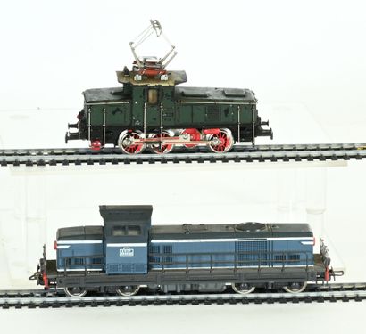 RIVAROSSI, JOUEF, Ho, two engines, validated...