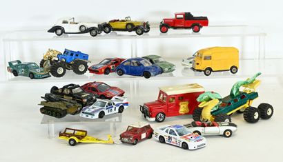 Twenty vehicles in playable and incomplete...