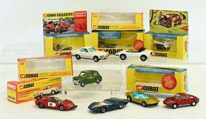 CORGI, 7 vehicles in near new condition in...