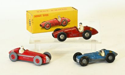 DINKY TOYS, France and England:
- Red Ferrari...