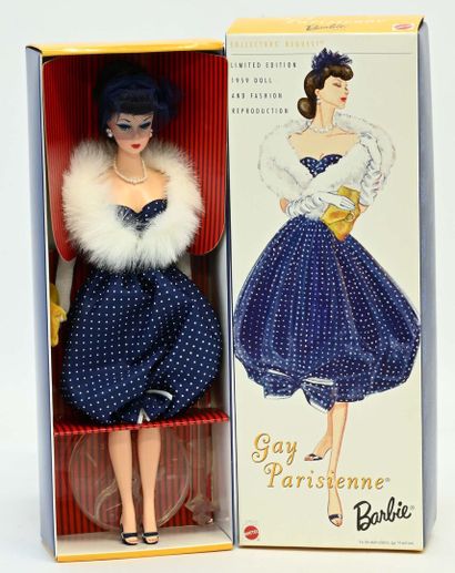 Mattel, Barbie, réédition limitée d'une poupée...