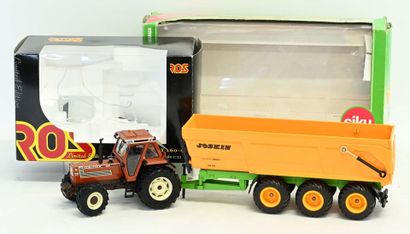 SIKU, Rosau 1/32, 2 metal and plastic farm...