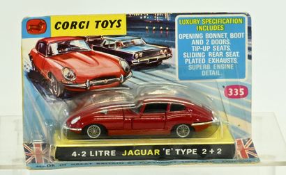 CORGI cars in 1/43 scale:
- Jaguar type E...