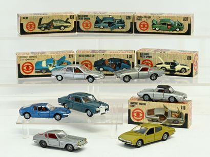 MEBETOYS, 7 vehicles in 1/43rd near-new condition...