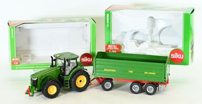 SIKU, 1/32 scale, metal and plastic agricultural...