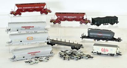 REE, JOUEF, ELECTROTREN, Ho: 8 wagons de...