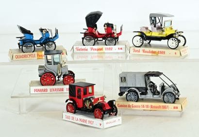 MINIALUX, 6 vehicles from the Tacots series,...