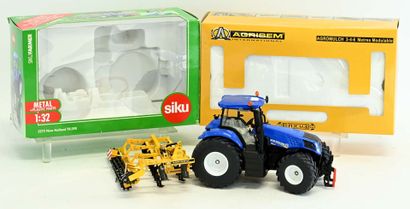 SIKU, REPLICAGRI au 1/32ème, 2 matériels...