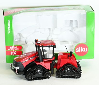 SIKU, 1/32nd, tracked tractor with trailer,...