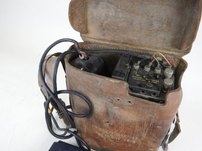 France, 20th century.
Field telephone in...