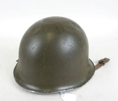 FRANCE, 20th century.
TTA 51 heavy helmet.
(wear...