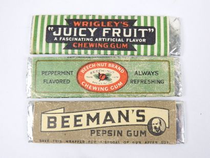 UNITED STATES, 2nd GM.
Three chewing gums...