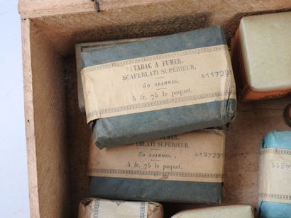 French sailor's metal suitcase containing...