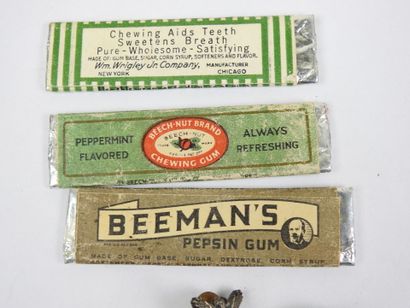 UNITED STATES, 2nd GM.
Three chewing gums...