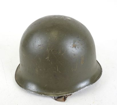 FRANCE, 20th century.
TTA 51 heavy helmet.
(wear...