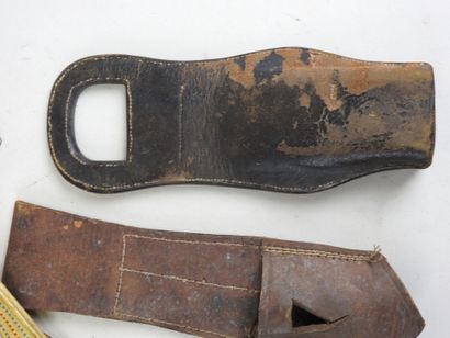 French sailor's metal suitcase containing...