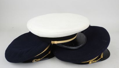 FRANCE, 20th century.
Three Air Force caps...