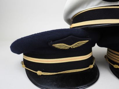 FRANCE, 20th century.
Three Air Force caps...
