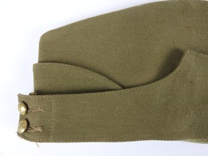 CANADA, 2nd GM.
Khaki canvas cap, dated 1944,...
