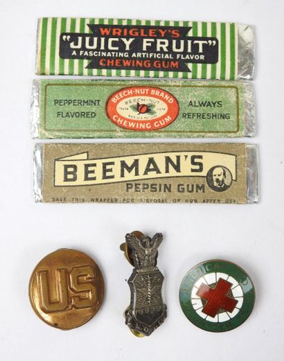UNITED STATES, 2nd GM.
Three chewing gums...