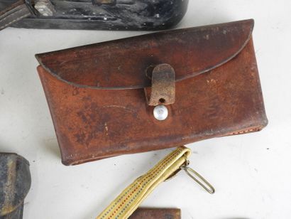 French sailor's metal suitcase containing...