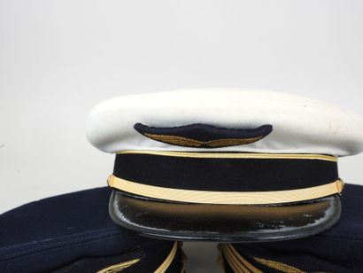 FRANCE, 20th century.
Three Air Force caps...