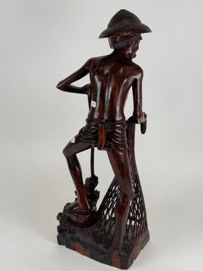 ASIA, 20th century.
The fisherman.
Large...