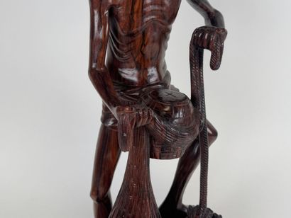ASIA, 20th century.
The fisherman.
Large...