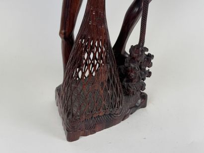 ASIA, 20th century.
The fisherman.
Large...