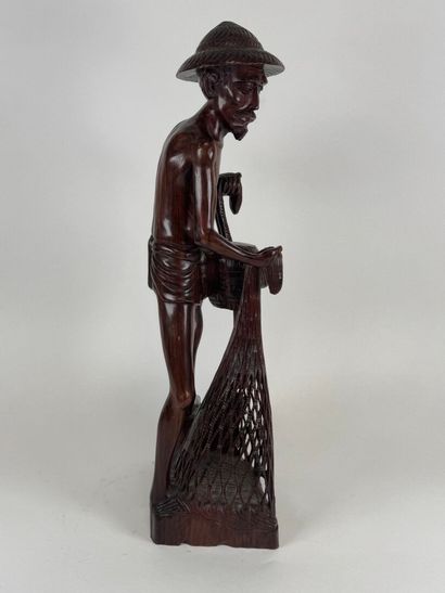 ASIA, 20th century.
The fisherman.
Large...